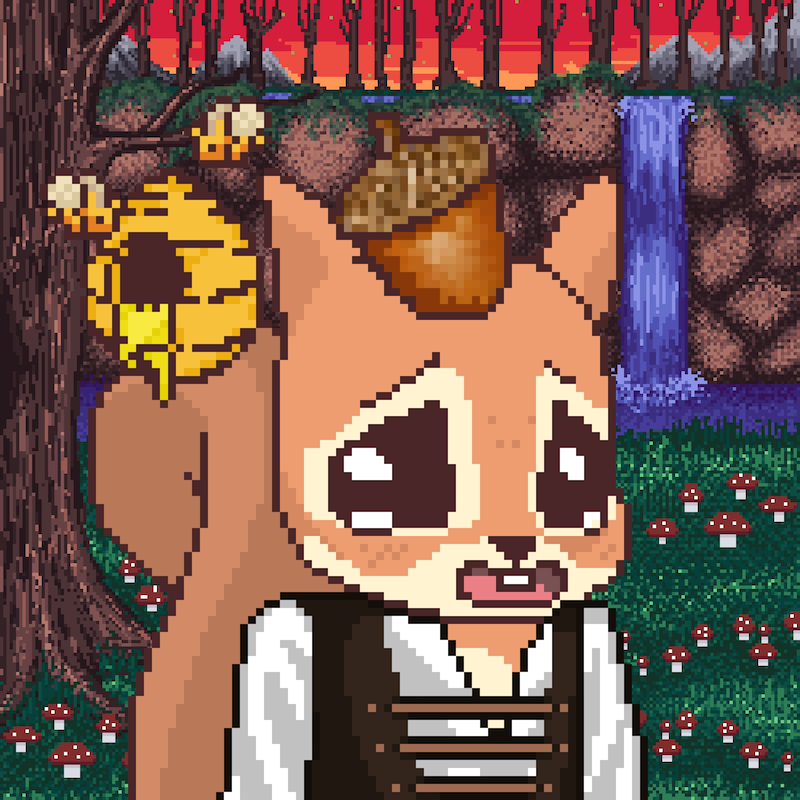 Pixel Squirrels #2002